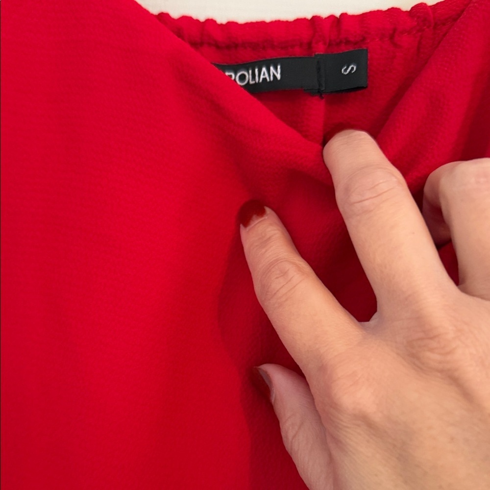 Red Maxi Dress - Picture 5 of 6